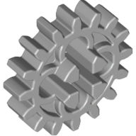 Lego ozubené kolo 16 zubů, světle modro šedá (4019194, 4211563, 4562487)